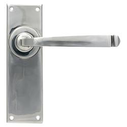 From The Anvil Polished Stainless Steel Latch Door Handles - Avon Range - 152 x 48mm