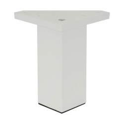 Square Cabinet Furniture Leg - 40 x 80mm - White