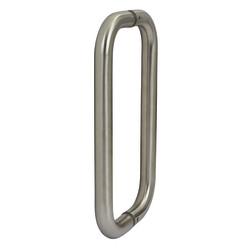 Altro Satin Stainless Steel 19mm D-Bar Door Pull Handles - Back to Back - 305mm Centres