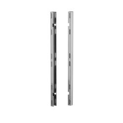elfa Top Track System - Storage Board Wall Mount - 382mm Length - Platinum - Pair