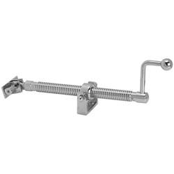Hampstead Telescopic Skylight ScrewJack Opener with Handle - 276mm Length - 315mm Throw - Pol Chrome