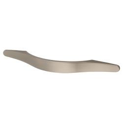 Crofts & Assinder Malvern Bow Cabinet Pull Handle - 128mm Centres - Brushed Iron