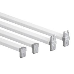 elfa Drawer Basket Tower - T & L Crossbars - 350mm Width - White - Pair