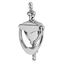 Arrone AR726K Traditional Urn Door Knocker - Polished Chrome - 151 x 76mm