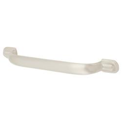 Crofts & Assinder Calgary 16.5mm D-Bar Cabinet Pull Handle - 128mm Centres - Brushed Satin Nickel