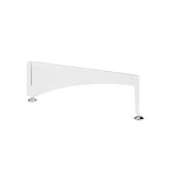 elfa Top Track System - Freestanding Feet for Upright - 470mm Length - White