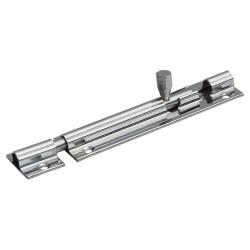 Touchpoint Polished Chrome Straight Barrel Bolt - Budget Range - 100 x 25mm