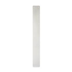 Touchpoint Aluminium Plain Finger Plate - 1000 x 100 x 1.5mm - Satin Anodised