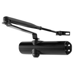 Eclipse 83 Series Overhead Fire Door Closer - Power Size 2-4 - Push/Pull Mounting - No Cover - Black