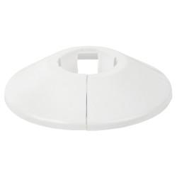 Pipe Collars - 65mm Diameter for 22mm Diameter Pipe - White