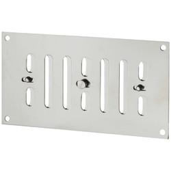 Altro Hit & Miss Vent - 165 x 89mm - Polished Stainless Steel