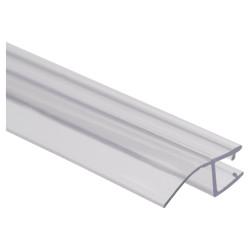 Croydex Clear PVC Shower Seal - Seal and Wipe - Suits 4-6mm Glass