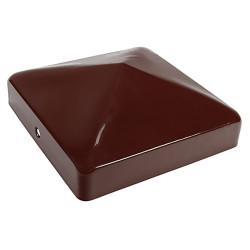 TIMCO Fence Post Cap for 3" / 100mm Posts - Oxide Red