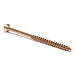 Reisser R2 Pozi Countersunk Wood Screws - 3.0 x 25mm - Yellow Zinc - Pack of 200
