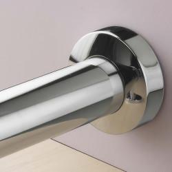 Rothley 40mm Concealed Fixing Flange - 24mm Length - Polished Chrome