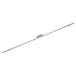 Avocet Slim U-Rail Offset Espagnolette uPVC Window Lock - 800mm Length - 20mm Backset - 6mm Cam