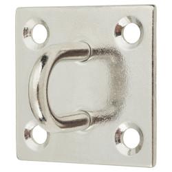 Staple on Plate - 50 x 50 x 6mm - 316 Stainless Steel