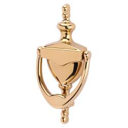 Arrone AR726K Traditional Urn Door Knocker - Polished Brass - 151 x 76mm