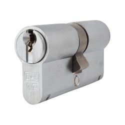 Eurospec 10 Pin 64mm Euro Double Cylinder - 32 + 32mm - Satin Chrome - Keyed Alike