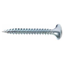 Reisser Fine Thread Bugle Head Drywall Screws - 4.8 x 100mm - Zinc Plated - Pack of 200