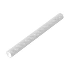 Fitzroy of London Modular Fluted Hand Rail Tube - 380 x 36mm - White