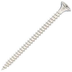 SiDAX Pozi Countersunk Wood Screws - 4.0 x 60mm - A2 Stainless Steel - Pack of 200