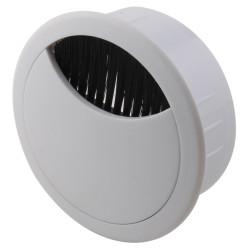 Altro Round Cable Tidy Grommet - 60mm Hole Size - White - Pack of 10
