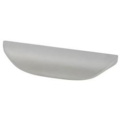 Touchpoint Kiss Cabinet Finger Pull Handle - 64mm Centres - Matt Chrome