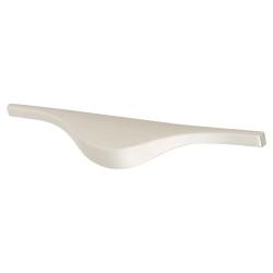 Hampstead Taurus Lipped Edge Cabinet Pull Handle - 96mm Centres - Satin Nickel