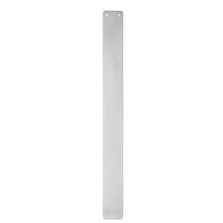 Touchpoint Aluminium Plain Finger Plate - 1000 x 75 x 1.5mm - Satin Anodised