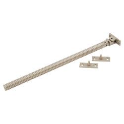 Hampstead Iris Reeded Casement Window Stay - 12"/300mm Length - Satin Nickel