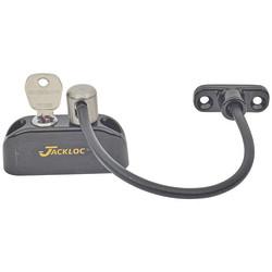 Jackloc Pro-5 Key-Locking Cable Window Restrictor – Black