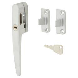 Altro Timber Range Locking Night Vent Wedge Casement Window Fastener - Reversible - Satin Chrome