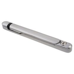 Jackloc uPVC Inline Espagnolette Locking Multipoint Window Handle - 50mm Spindle - Dual - Pol Chrome