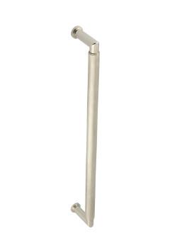 Burlington by Frelan Polished Nickel 20mm D-Bar Door Pull Handle - Bolt Fix - 425mm c/c - Piccadilly Range