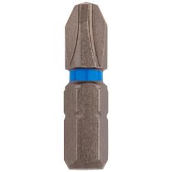 Reisser Torsion Impact Driver Bits - Pozi - PZ3 - 25mm Length - Pack of 2