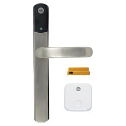 Yale Conexis L2 Electronic Multipoint Smart Lock Door Handle - Satin Nickel - SD-L2000-SN