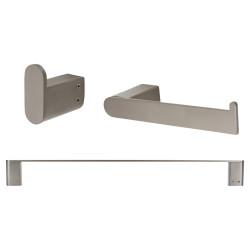 Altro Designer Bathroom Set - Gun Metal