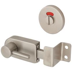 Cubicle Indicator Bolt - 19-20mm Panels - Right Hand - 304 Stainless Steel
