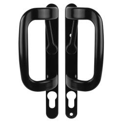 Trojan uPVC Patio Lock Door Handle - Euro - Black
