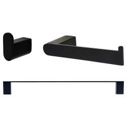 Altro Designer Bathroom Set - Matt Black