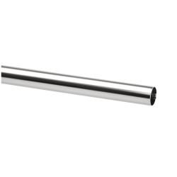 elfa Top Track System - Click In Clothes Hanging Rail - 480mm Length - Chrome
