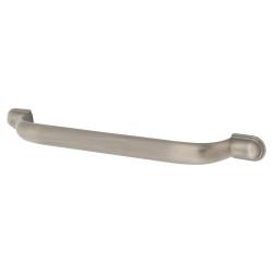 Crofts & Assinder Calgary 16.5mm D-Bar Cabinet Pull Handle - 160mm Centres - Brushed Iron