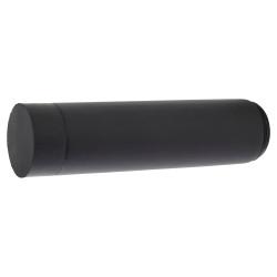 Altro Cylinder Pattern Projection Door Stop - 70mm Projection - Matt Black