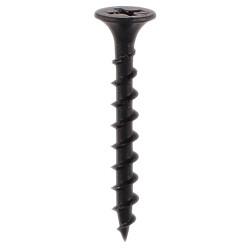 TIMCO Coarse Thread Bugle Head Drywall Screws - 4.2 x 75mm - Dark Grey Phosphate - Pack of 500