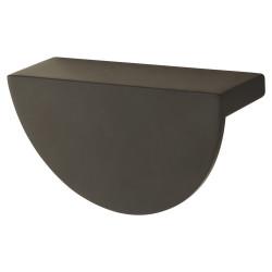 Altro Otley Cabinet Finger Pull Handle - 64mm Centres - Matt Black