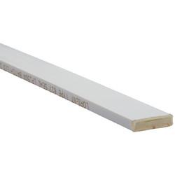 Lorient Fire Only Intumescent Strip - FD30 - 15 x 4 x 2100mm - White - Pack of 5
