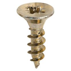 TIMCO Classic Pozi Countersunk Wood Screws - 4.5 x 16mm - Yellow Zinc - Pack of 200