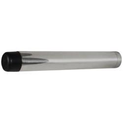 Altro Cylinder Pattern Projection Door Stop - 115mm Projection - Polished Chrome