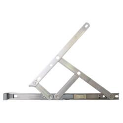 Securistyle uPVC/Timber Restrictor Window Friction Stay Hinge - 600mm Length - Top Hung - Pair